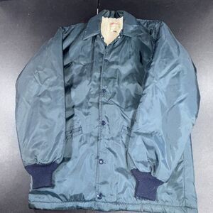 Vintage Topco Navy Blue Insulated Bomber Jacket Men’s Small